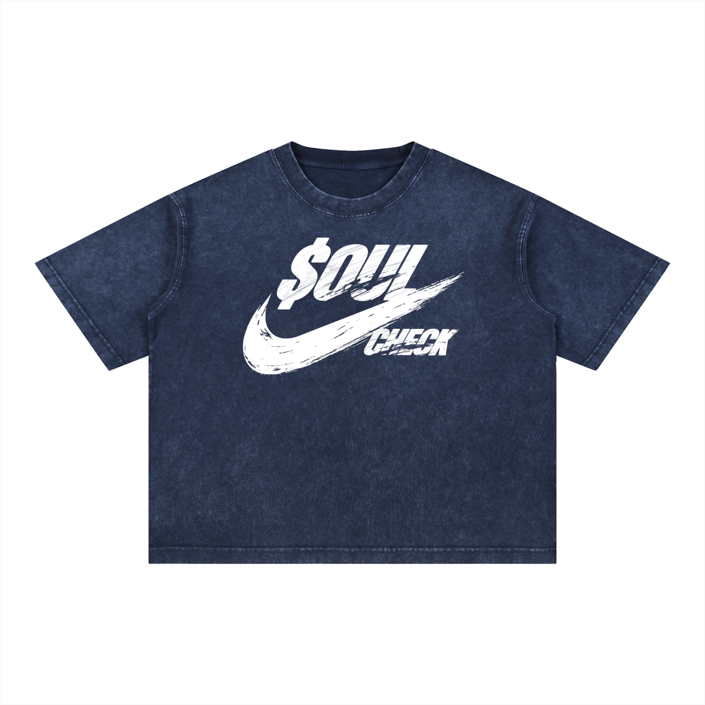 Mineral Wash Boxy Cotton T-Shirt