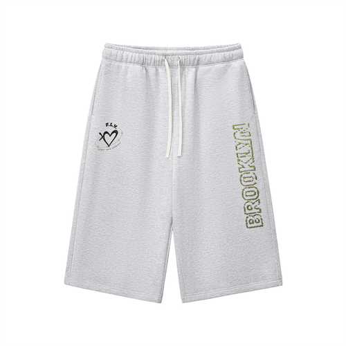 FlySoulz,BrooklynHeart,BrooklynShorts,LonglineShorts,SweatShorts,HeatherGrayShorts,GrayStreetwear,WideLegShorts,BaggyShorts,RelaxedFitShorts,UnisexStreetwear,HeartGraphic,BrooklynGraphic,BrooklynStreetwear,SelfLoveClothing,GraphicShorts,UrbanFashion,PremiumStreetwear,EverydayStreetwear,FirstLoveYourself