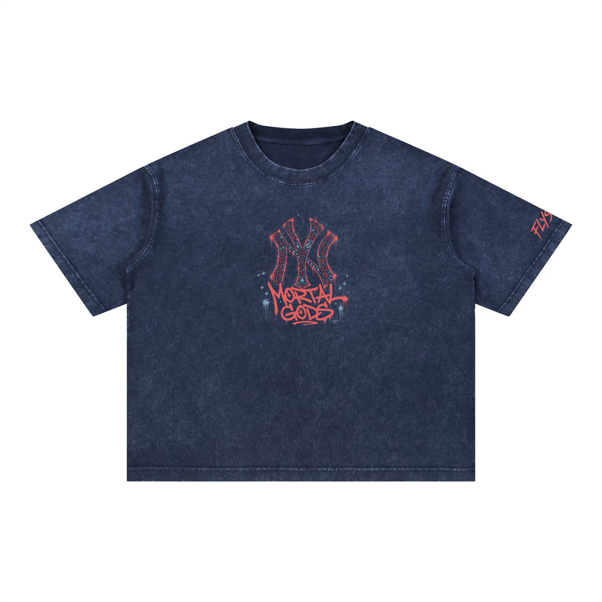 FlySoulz,MortalGods,MortalGodsTee,DivineWithin,GraphicTee,MineralWashTee,WashedBlackTee,BoxyFitTee,OversizedGraphicTee,UnisexStreetwear,NewYorkGraphic,NYStreetwear,CosmicGraphic,ZodiacStreetwear,AstrologyGraphic,GraffitiTee,RedGraphicTee,StatementTee,BrooklynStreetwear,UrbanFashion,PremiumStreetwear,VintageWashShirt,FlySoulzApparel,DivinePurpose,StreetwearEssentials