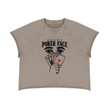 FlySoulz,PokerFace,PokerFaceTee,GraphicTee,CroppedGraphicTee,OversizedCroppedTee,BoxyFitTee,RawEdgeTee,RawHemTee,StoneColorTee,TaupeStreetwear,PlayingCardGraphic,CardGraphicTee,HeartCardDesign,PokerGraphic,StatementTee,ModernStreetwear,FlySoulzApparel,EverydayStreetwear