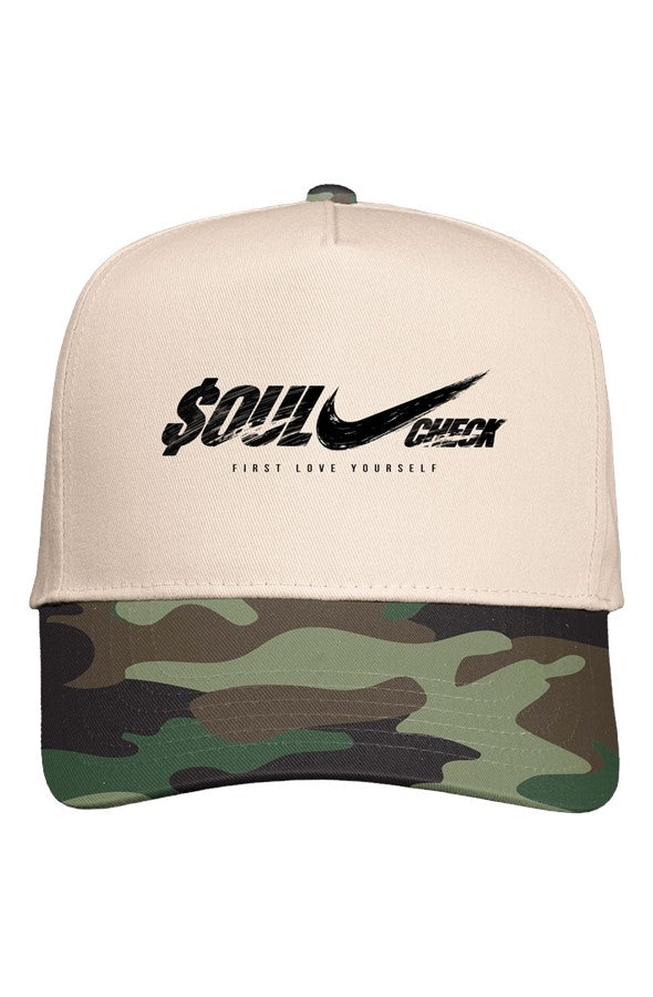 Five Panel Two Tone Cap