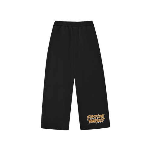 622 First Love Yourself Wide-Leg Streetwear Pants