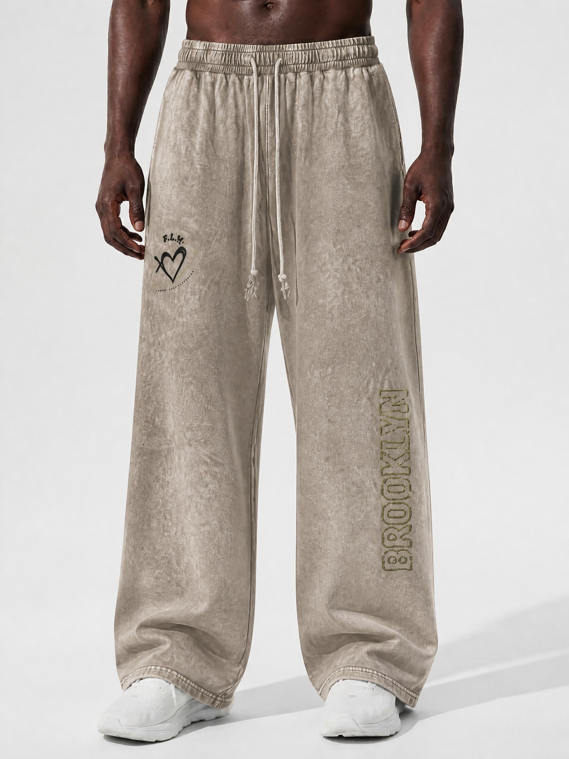 FlySoulz,BrooklynHeart,BrooklynPants,StreetwearPants,MineralWashPants,WideLegPants,BaggyStreetwear,UnisexStreetwear,VintageWashPants,StoneWashPants,HeartGraphic,BrooklynStreetwear,SelfLoveClothing,RelaxedFitPants,GraphicPants,PremiumStreetwear,UrbanFashion,EverydayStreetwear,FlySoulzBottoms,FirstLoveYourself