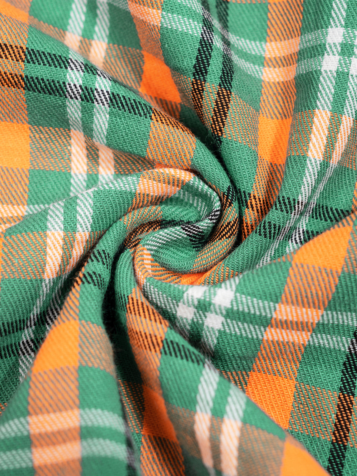 FlySoulz “One World” Split Plaid Shirt